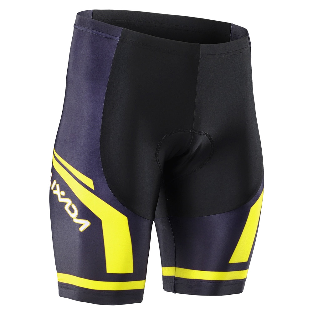 Lixada Cycling Shorts Men With Anti Slip Padded Gel Cycling MTB Bike Shorts Mountain Bicycle Short Pants cycling shorts: Yellow / M