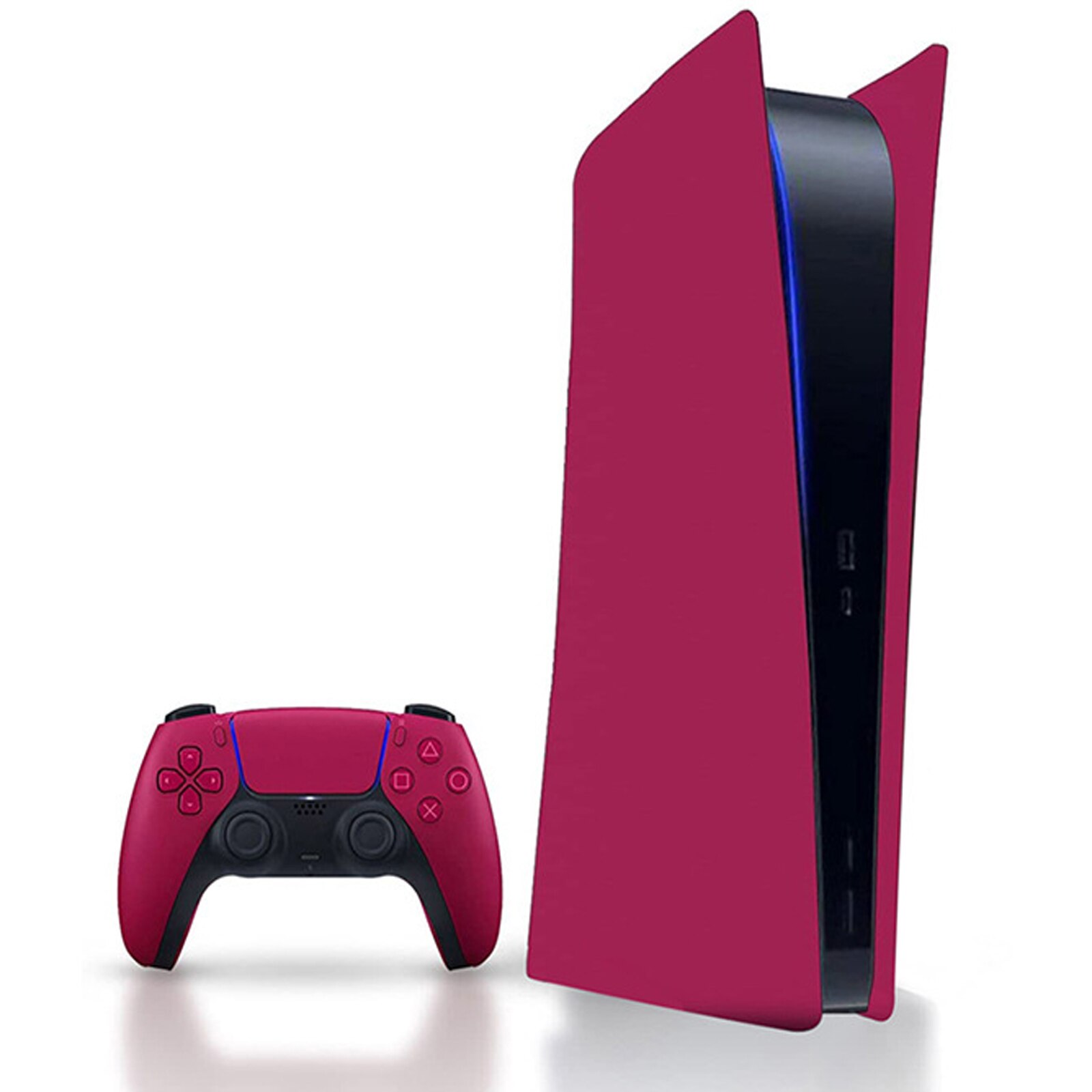 Skin Shell custodia Cover piastra di ricambio per Console di gioco PS5 accessori antipolvere antigraffio: Viola