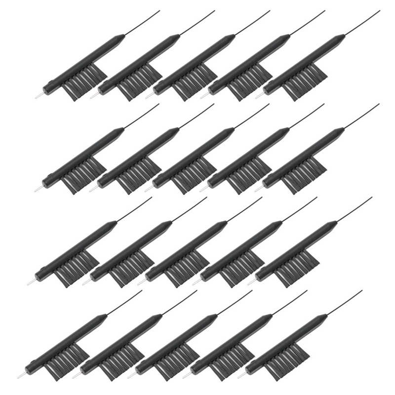 Gehoorapparaat Haarborstel Plastic Metalen Gehoorapparaat Schoonmaken Tool Multifunctionele Voor Gehoorapparaat Schoonmaken Tool