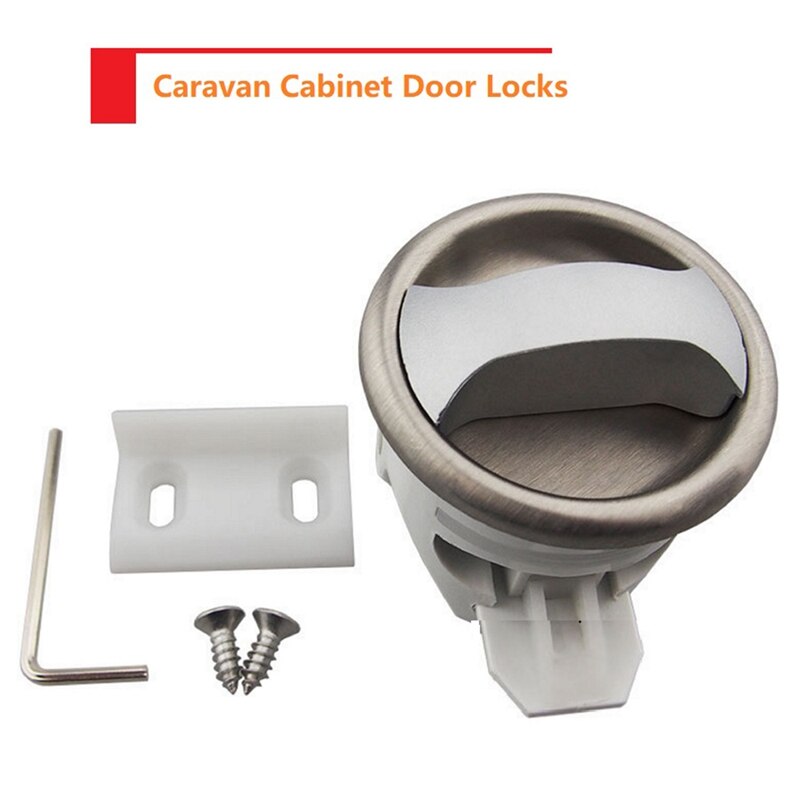 Toilet Bathroom Door Lock for RV Caravan Motorhome Windows Cabinet Drawer Yacht Dining Car Accessories