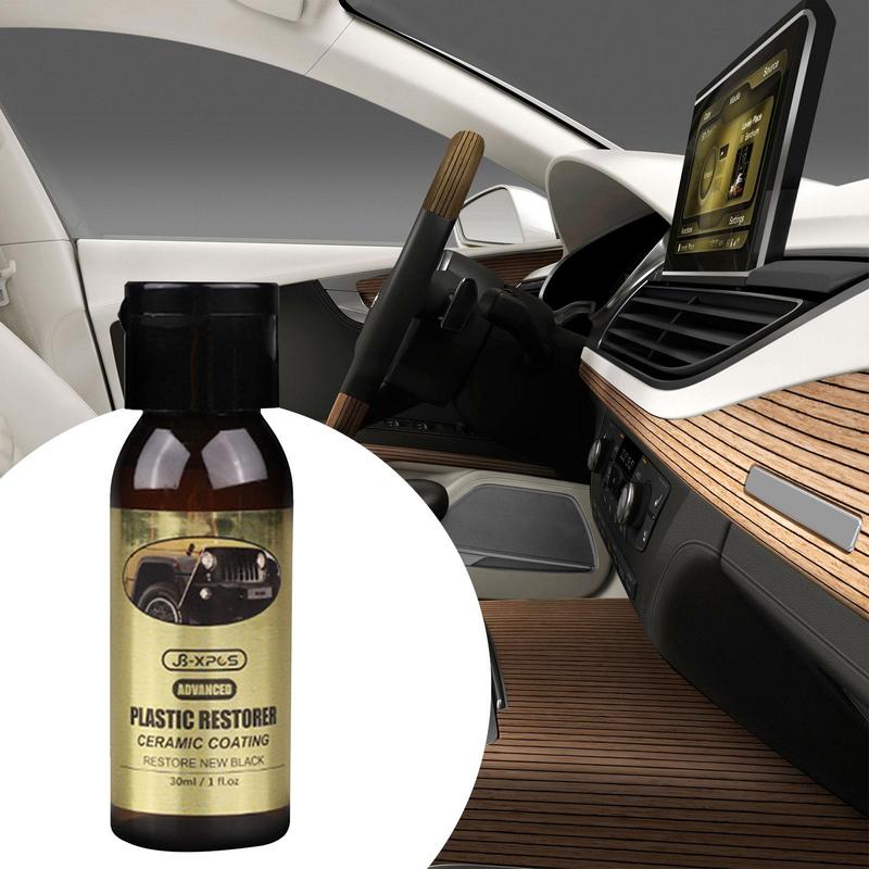 Keramikbeschichtung Trim Restore 30 ml Keramik Trim Coat Kit Quick Trim Restorer Keramikbeschichtung Autoteile Renovierungsmittel Bringen