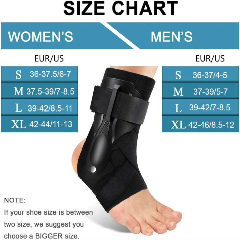 Adjustable Foot Protector Sprain Orthosis Ankle Support Joint Fixed Ankle Brace Stabilizer Sleeve Guard Sports Basketball Strap