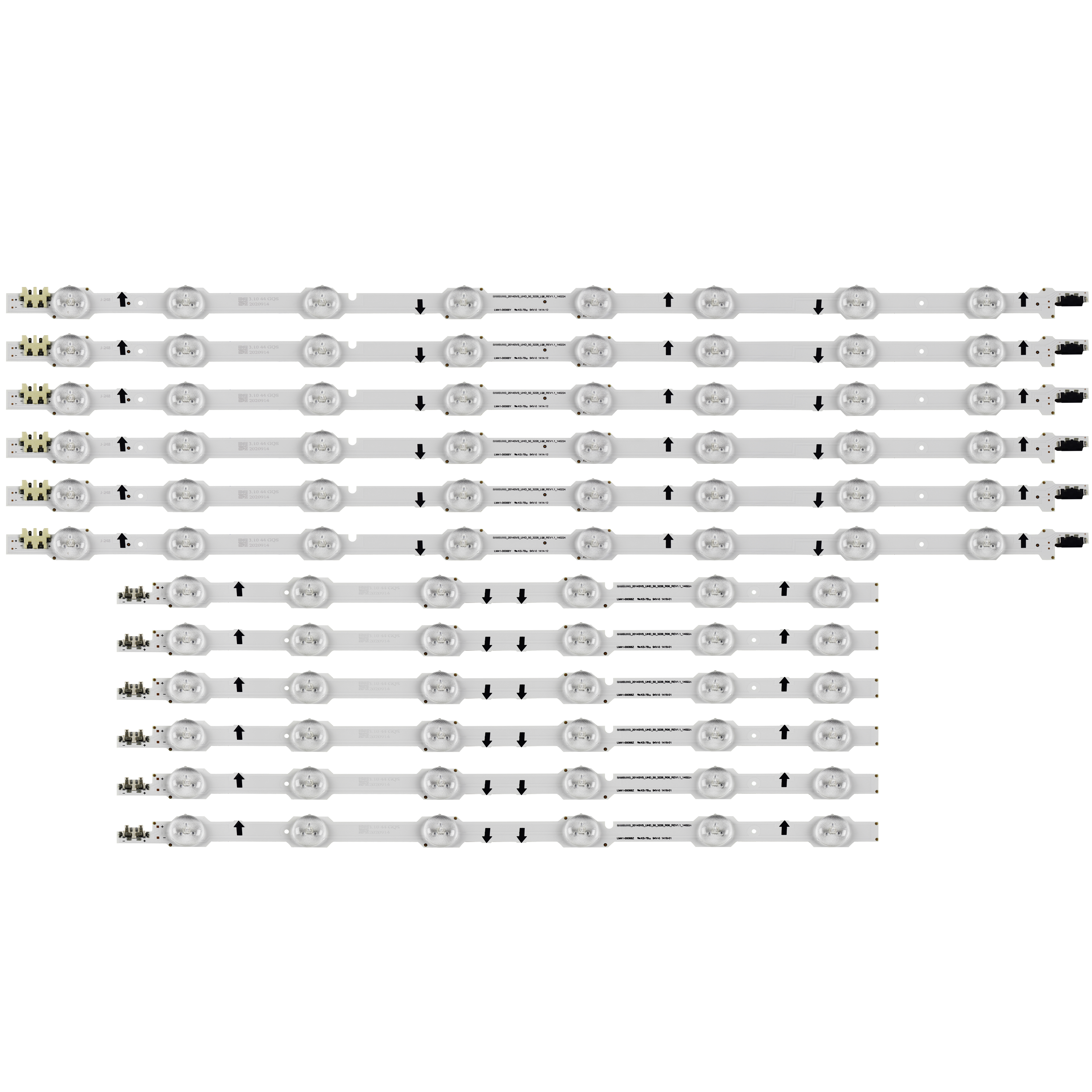Led Backlight Strip Voor Samsung UE50HU6900S UN50HU6900F UN50HU6950F UE50HU6900 UE50HU7000 UA50HU7000 CY-GH050HGNV3H BN96-32178A