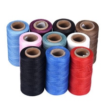 Hilo de coser de cuero encerado 260m tapicería zapatos equipaje hilos para coser encerado cosas de costura naaigaren nici ¿szycia 2
