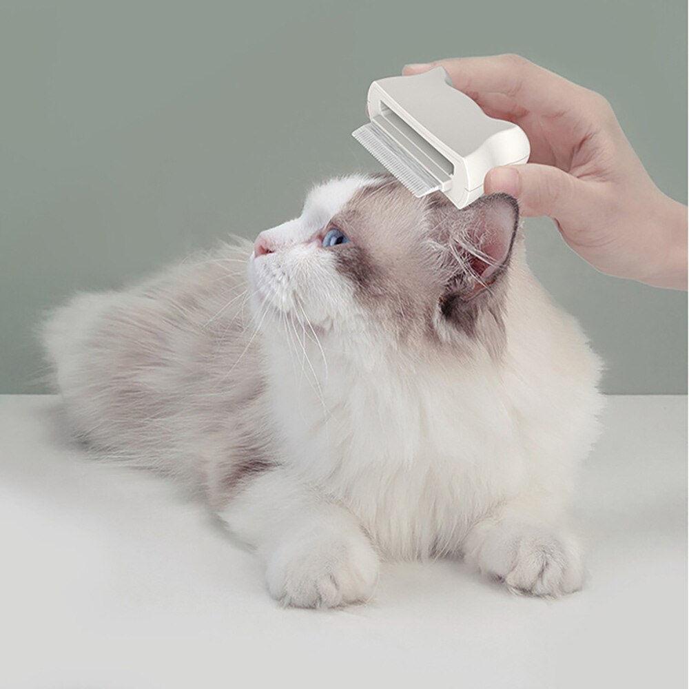 Huisdiervacht knooptang, hondentrimmer, verharingsgereedschap, huisdierkat, ontharingskam, borstel, dubbelzijdige huisdierproducten