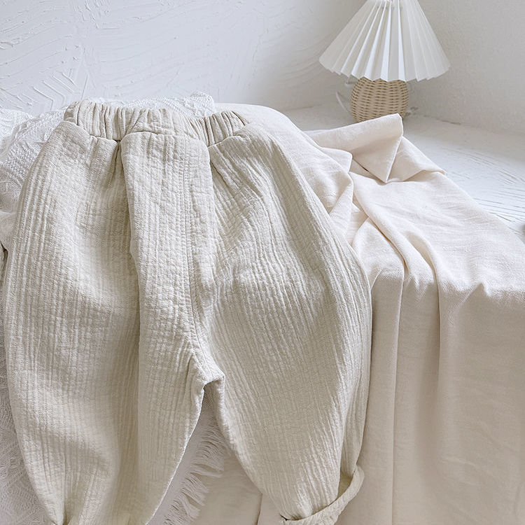 Kinderen Broek Lente Jongens Katoen En Linnen Casual Broek Baby Losse Alle-Wedstrijd Broek P4257: 18m