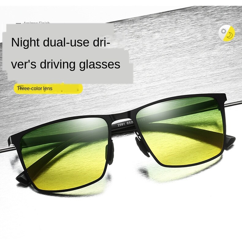 Day and Night Sunglasses Driver's Polarized Sunglasses Night Vision Glasses Night Vision Goggles Driving