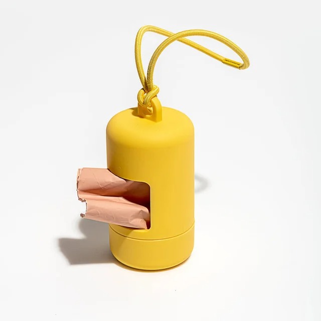 Porte-sac de merde pour chien, distributeur Portable de sacs de déchets pour animaux de compagnie, porte-déchets de luxe pour chien, distributeurs de fournitures de nettoyage: SCARLET