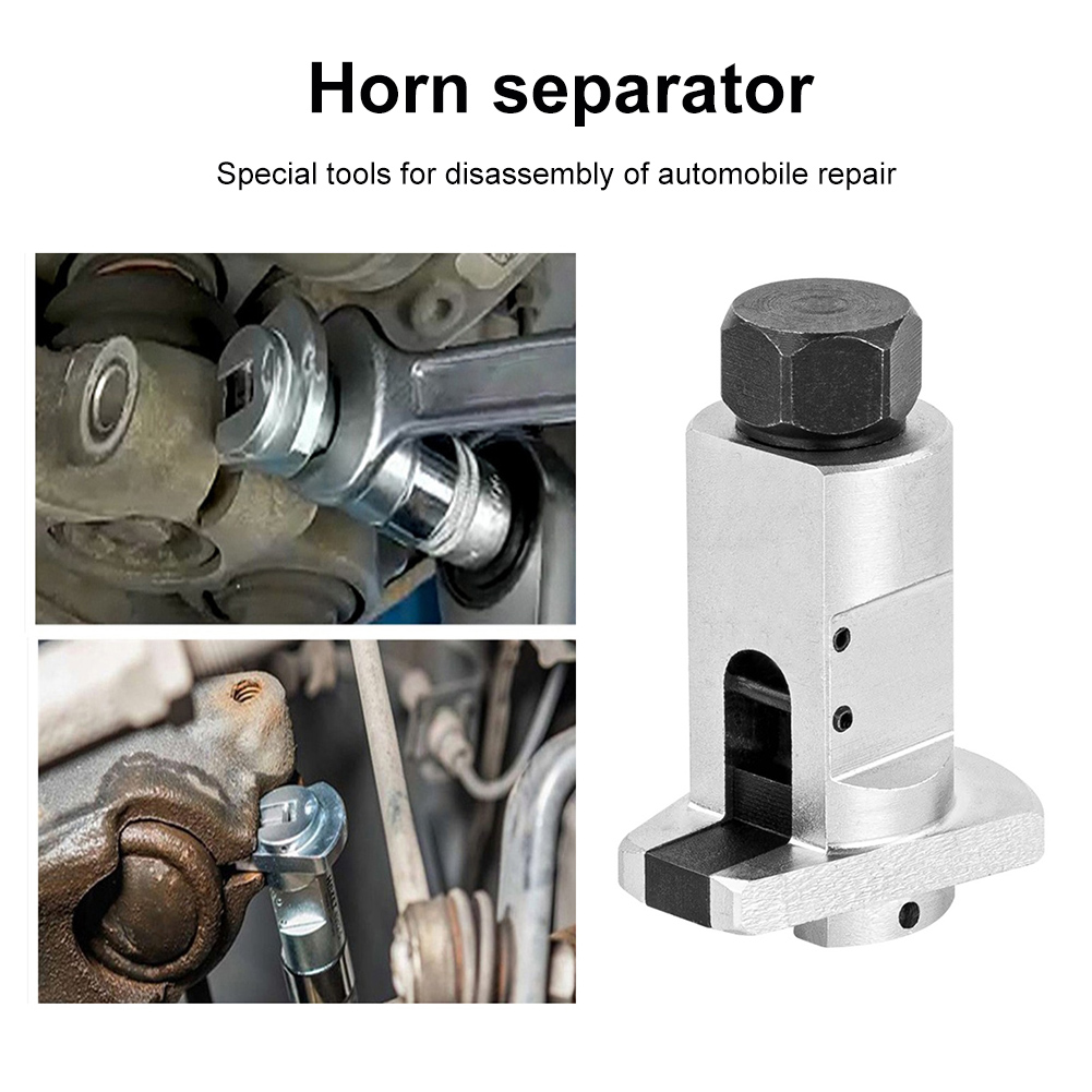 Car Hydraulic Shock Absorber Removal Tool, Ball Head Swing Arm Suspension Separator Disassembly Tool Ball Joint Bushing Kit
