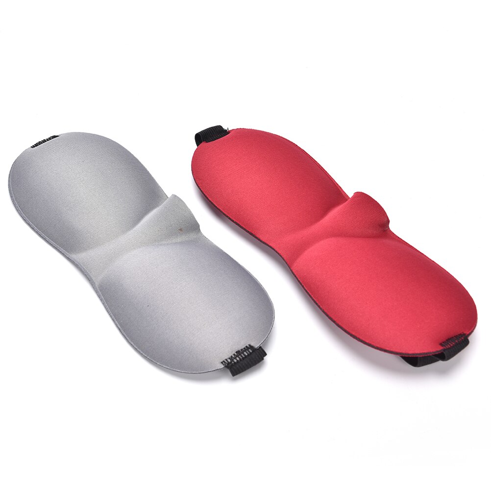 1pcs Sleep Mask 7 Colors 3D Eye Mask Night Relax Sleep Soft Padded Shade Cover Sleeping Blindfold 23*9cm