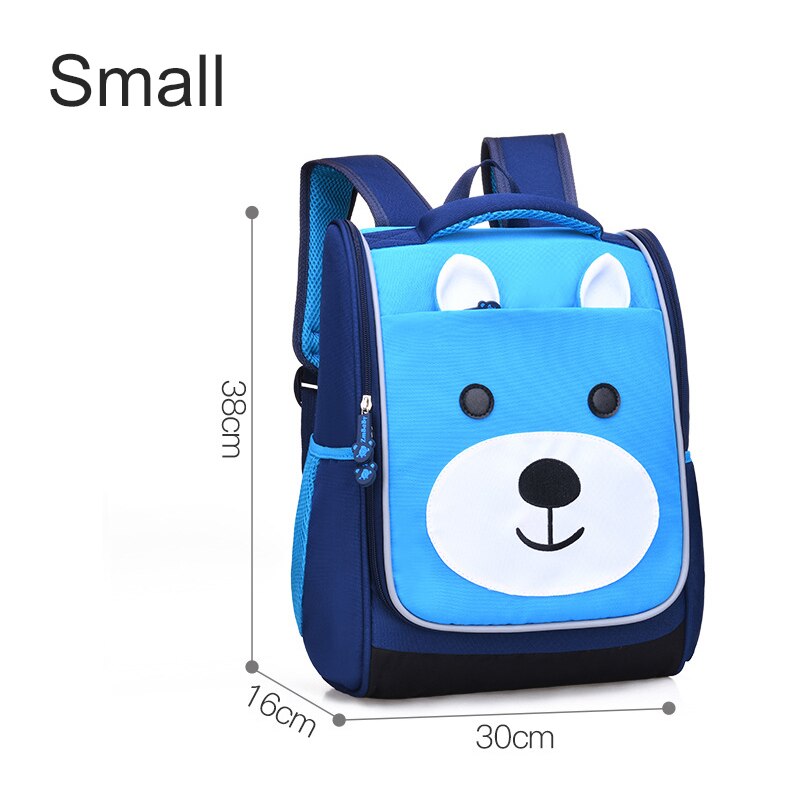 Kinderen Schooltassen Voor Meisjes En Jongens Cartoon Rugzak Basisschoolleerlingen Rugzakken Meisje Boekentas Kinderen Schooltas Mochila: small blue