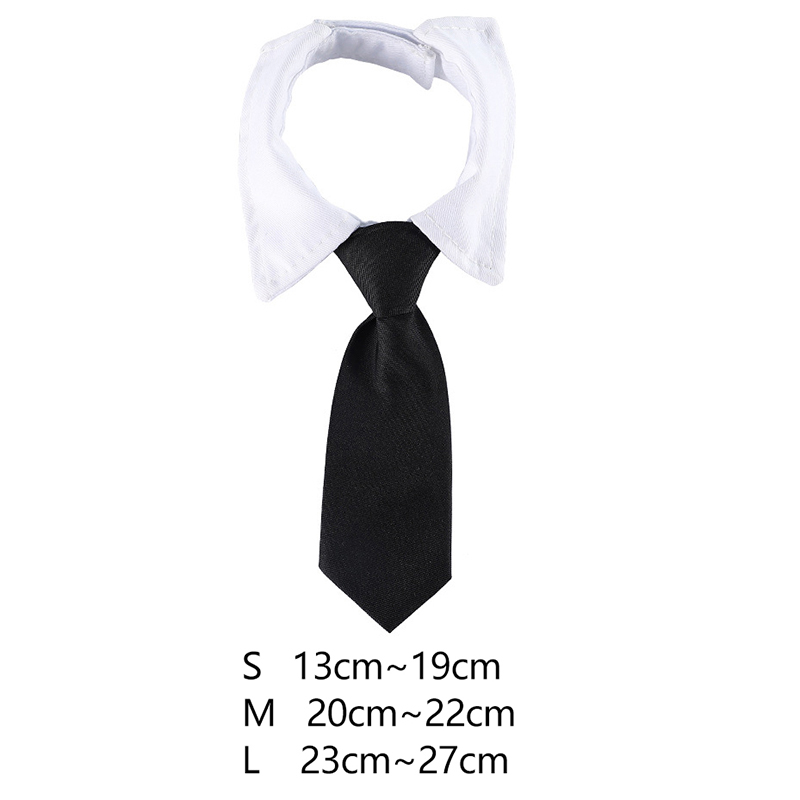 Pet Dog Cat Formal Necktie Dog Cat Tuxedo Bow Tie Collar Pet Accessories Adjustable Dog Cat Wedding Tie Pet Supplies