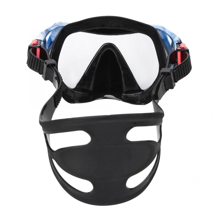 Scuba Diving Mask Unisex Electroplating Anti-fog Snorkeling Scuba Diving Mask Tempered Glasses Lens Swimming Diving Equipment