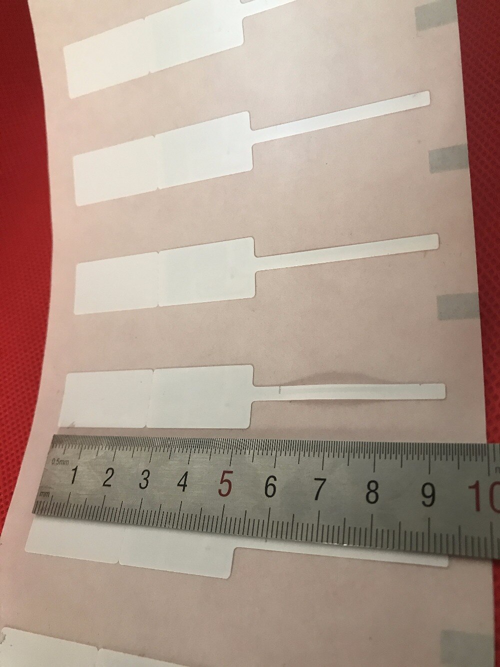 RFID Jewelry Label UHF RF Printable Stickers Electronic Labels