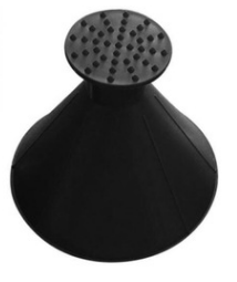 Joylove raspador de gelo do carro em forma funil removedor neve deicer cone ferramenta janela vidro limpeza chuva engrenagem acessórios: 3