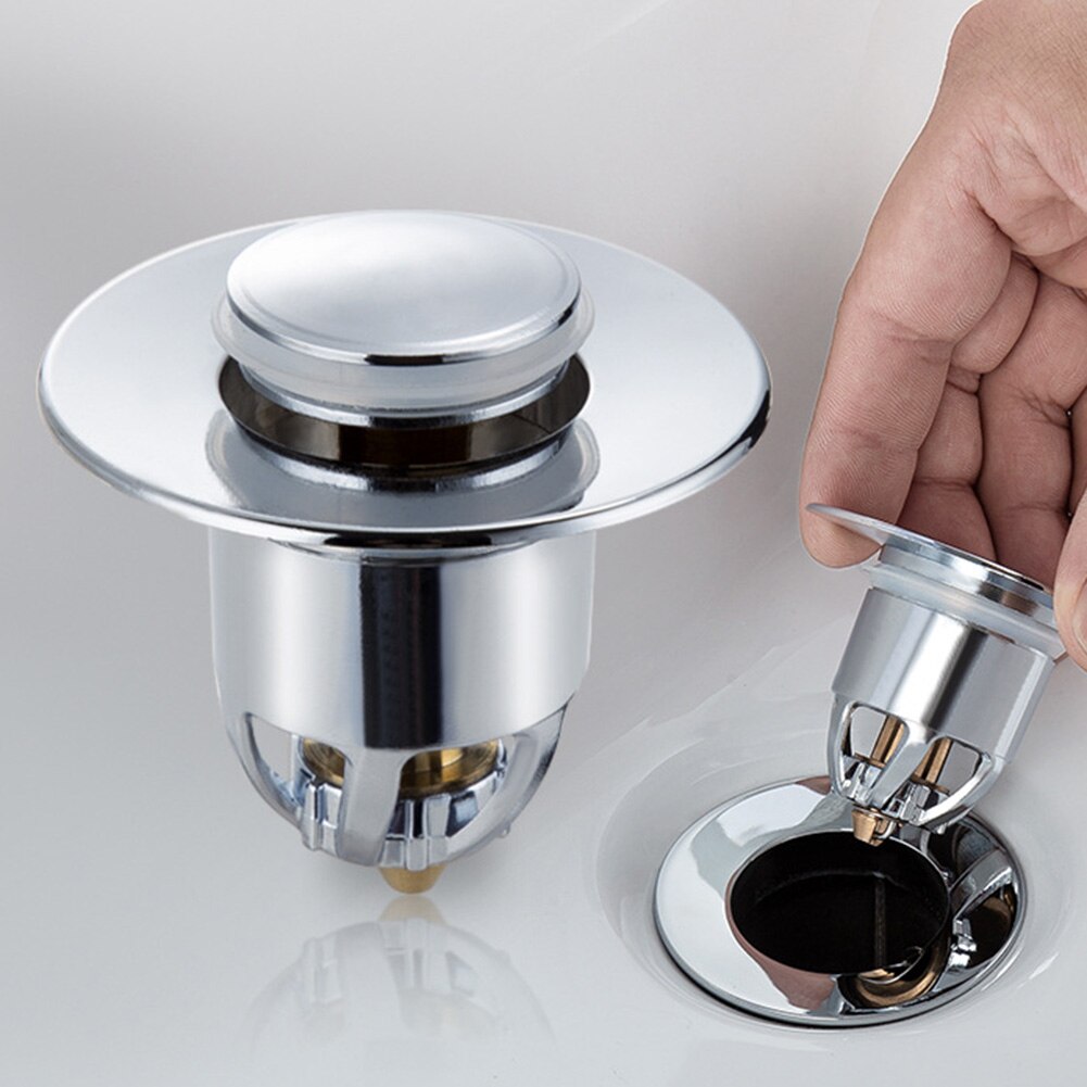 Sink Plug Drain Strainer Shower Prevent Clogging Sink Drain Bounce Plug Washbasin Bathroom Water Stopper Cover