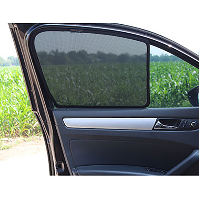 WENLO For Hyundai IX25 IX35 IX45 Elantra Mistra Verna Sonata Tucson Magnetic Car Side Window Sun Shades Cover Mesh car curtain