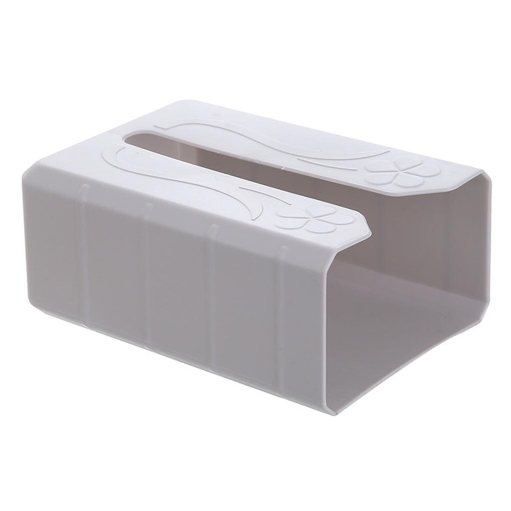 Waterproof Wall Mount Toilet Paper Holder Shelf Toilet Paper Tray Roll Paper Tube Storage Box Tray Elevator Tissue Box: B