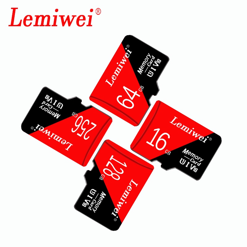 Micro SD Kaart 128GB 64GB 32GB 16GB 8GB Class 10 - Snelle Snelheid microSD Flash Drive met Adapter