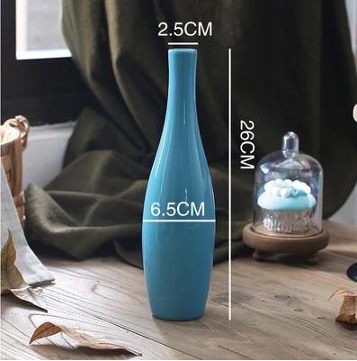 small fresh ceramic vase, European-style ceramic crafts, home office desktop decoration ,: style 11