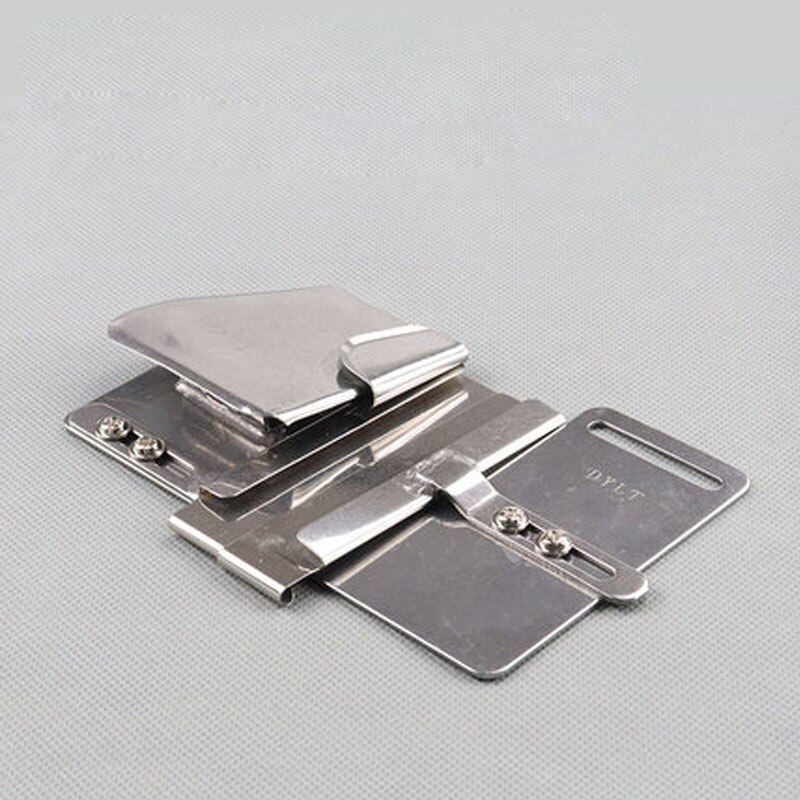 Industrial sewing tools,zipper installation,zipper positioner,efficient auxiliary tools,single needle machine accessories: Fold width  10mm