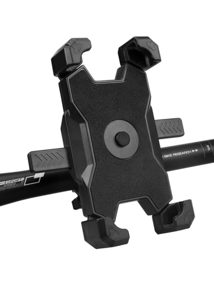 Anti-Shake Bike Handlebar Phone Mount 360° Rotation Bicycle Holder Stand Cradle