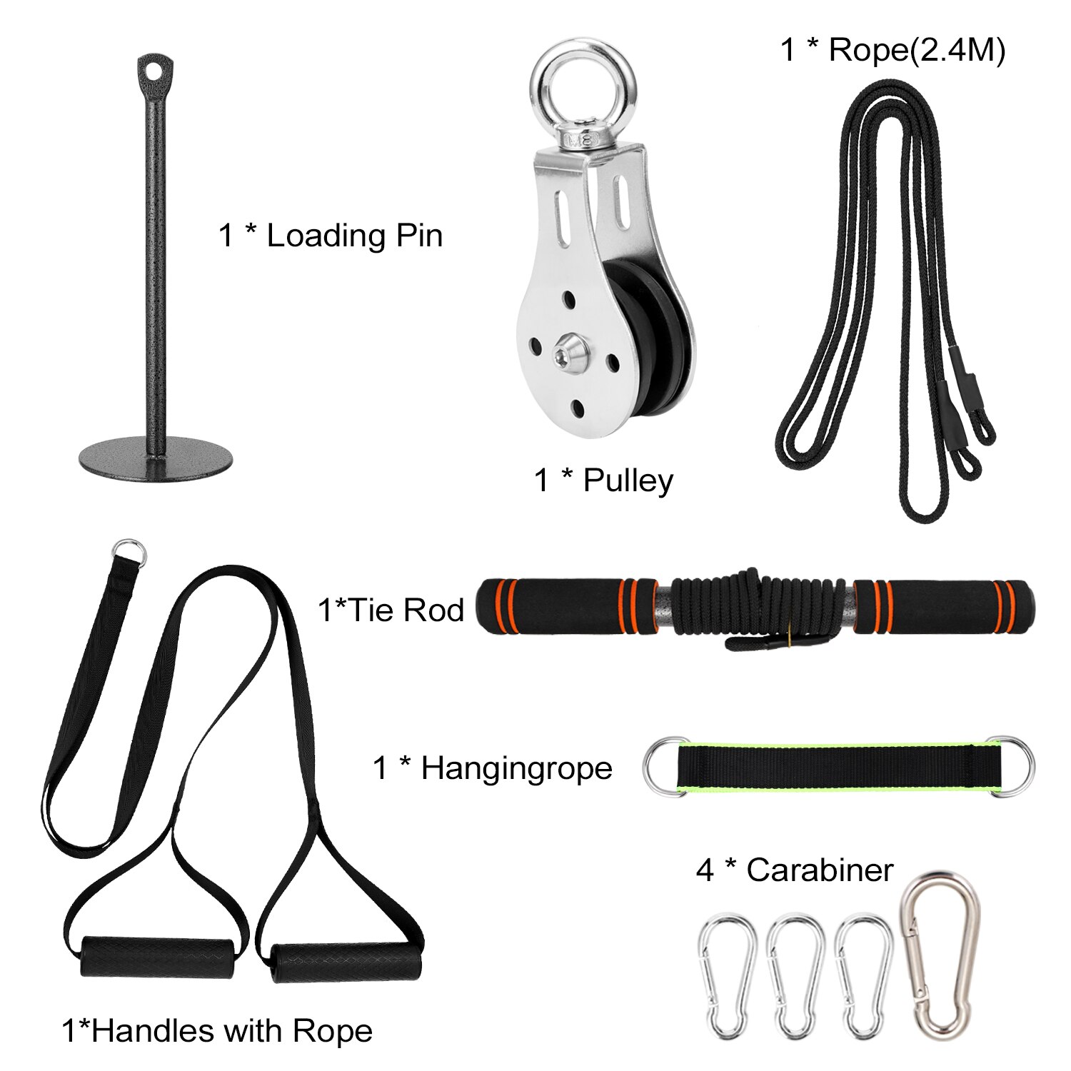 Fitness Diy Gym Katrol Kabel Machine Attachment System Laden Pin Lifting Workout Arm Biceps Triceps Hand Training Apparatuur