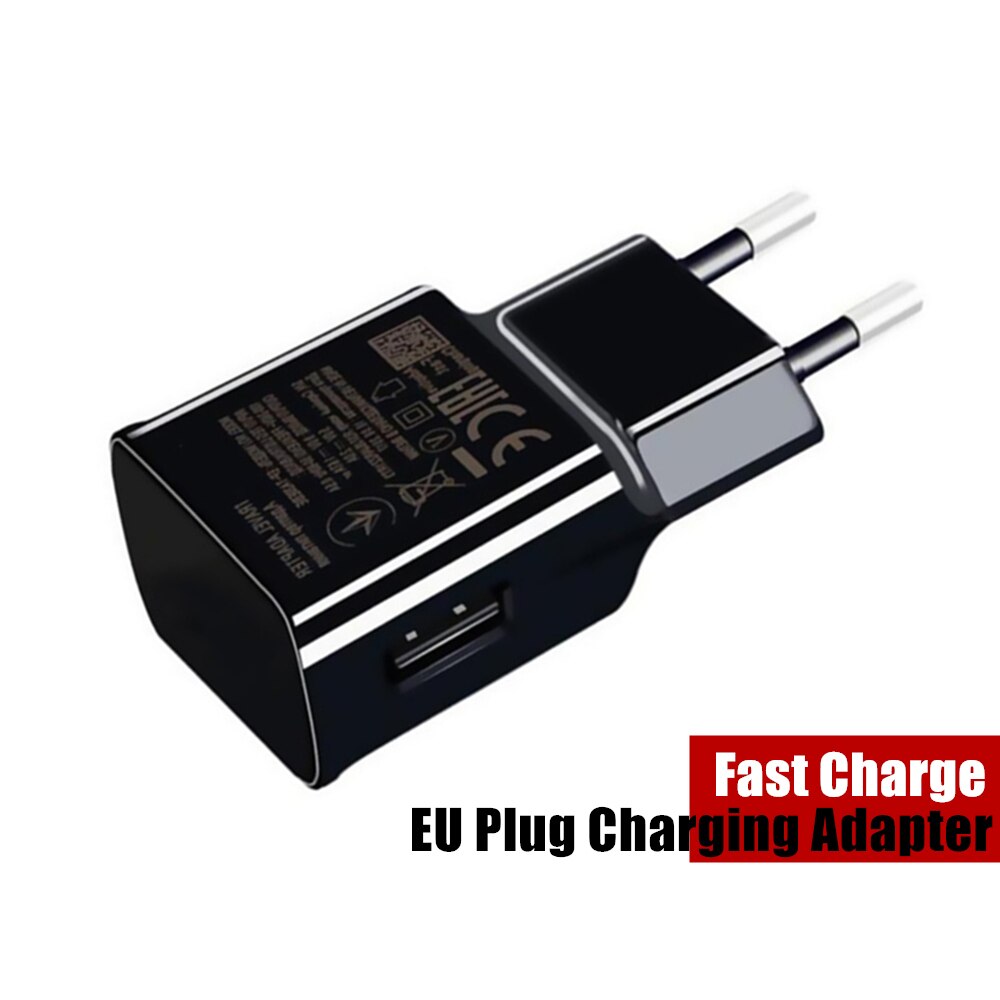 Qc 3.0 4.0 Snel Opladen Charge Eu Plug Adatper Voor Samsung Galaxy S3 S4 S5 S6 S7 S8 S9 10 opmerking 3 4 5 6 7 8 9 10 Mobiele Telefoon