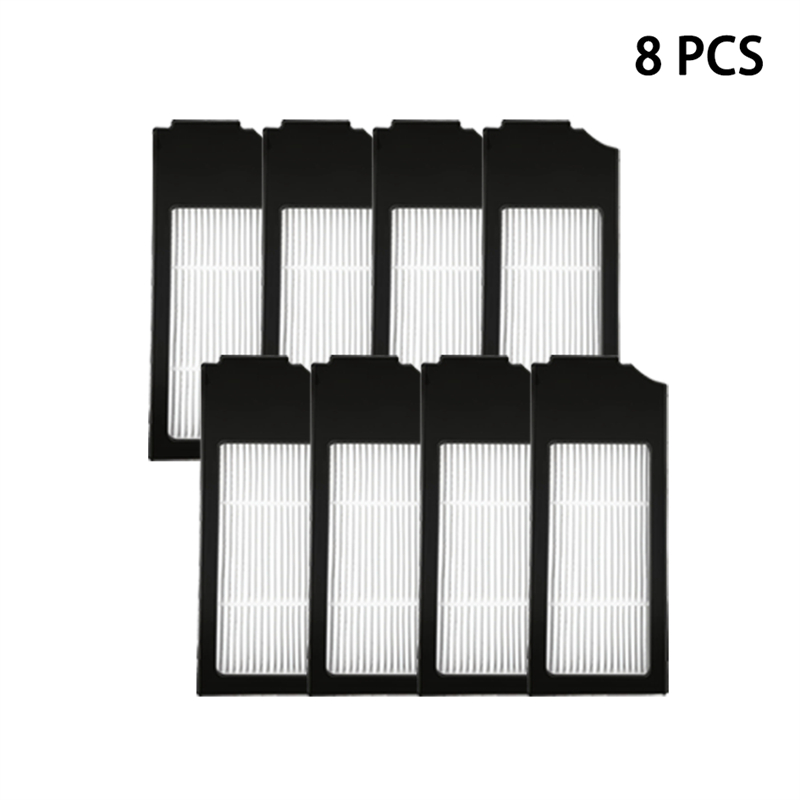Voor Ecovacs Deebot X1 OMNI, T10 OMNI, X1 TURBO, T10 TURBO, DBX53 Vervangende Onderdelen Stofzak Filter Belangrijkste Zijborstel Mop: Donkergrijs