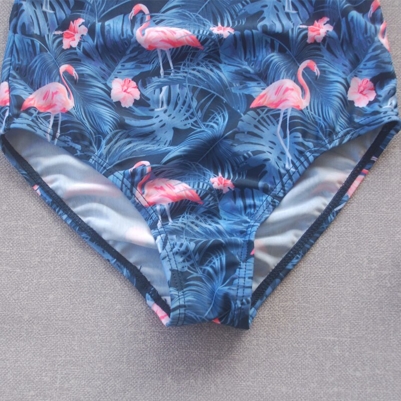 Bikini badedragt i ét stykke flamingo børne badedragt, bikini badedragt til piger, bikini outfit til baby