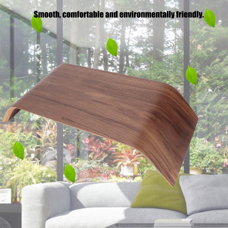 Multi-function Wooden Computer Monitor Stand Universal Bracket for iMac PC Notebook monitor stand