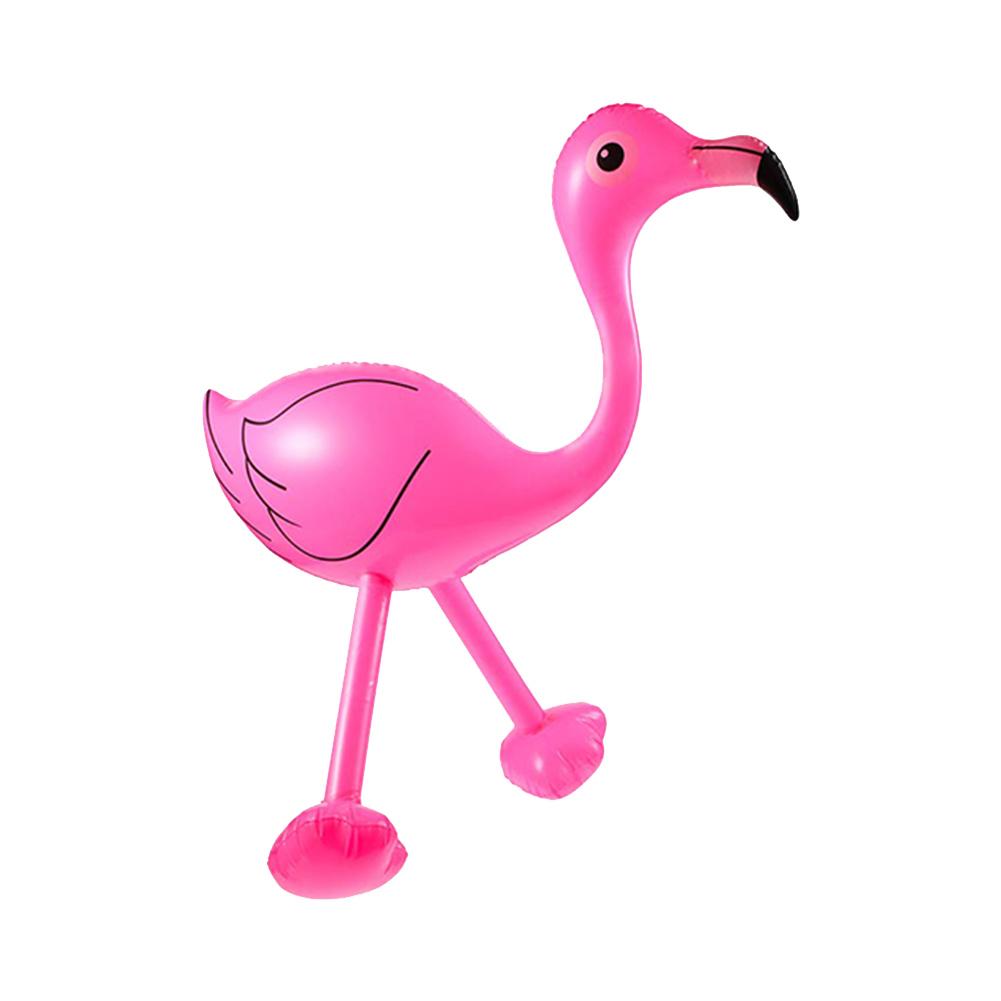 1pcs Flamingo inflatable doll toy inflatable flamingo props: Default Title