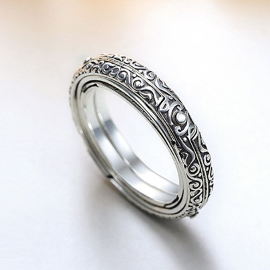 Öffnende Ring Astronomische Ring Vintage Wissenschaft Schmuck ringe für frauen luxus Kreative ring männer bague femme