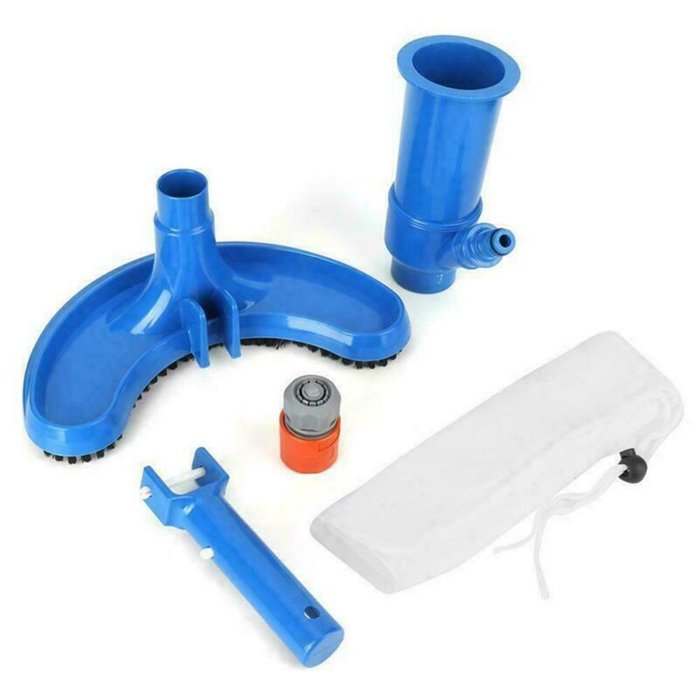 Swimming Pool Vacuum Cleaner Cleaning Set Tool Suction Head Pond Fountain Vacuum Cleaner Brush Tub Spring Vacuum Cleaner Q30