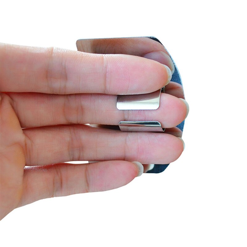 1 PCS Protect Finger Kitchen Accessories Cooking Tools Portable Hand Protector Safety Guards Stainless Steel Finger Guard