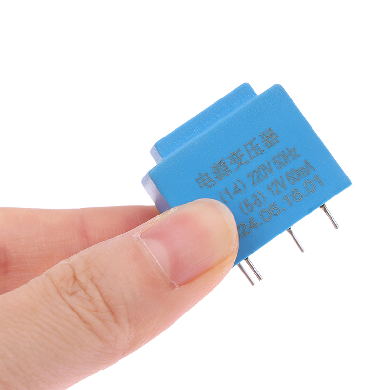 0,5 W 220V bis 12V Energie Mini versiegelter Stecker in Leiterplatte 4-poliger wasserdichter gekapselter Transformator