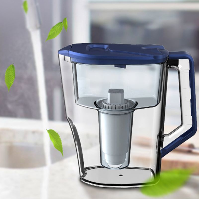 Protable Large Home Water Filter Pitcher with 1 Standard Filter BPA Free Kitchen
