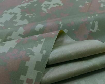 Tissu Oxford de camouflage extérieur | Revêtement imperméable 210DPU, tissu de tente léger TC00260: 05