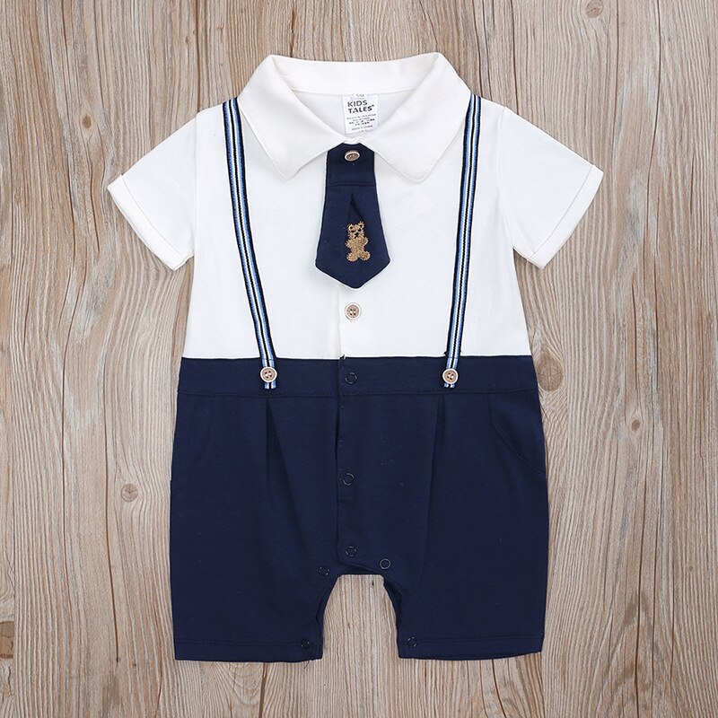 Lzh Zomer Korte Mouwen Jumpsuit Voor Kinderen Kleding Jongens Romper Splicing Kinderen Bodysuit Schattige Baby Overalls 0-2 Jaar