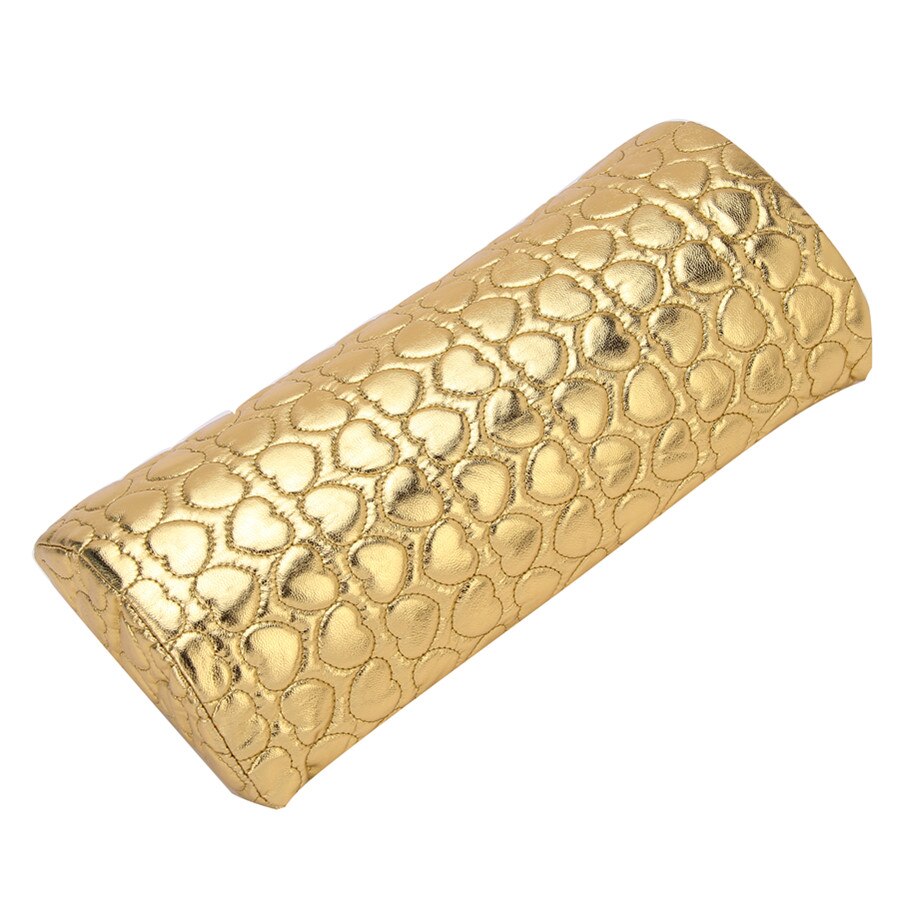 Hand Rest Kussen Nail Art Gereedschap Kussen Spons Nail Art Apparatuur voor Nail Salon Manicure Tool Nail Art Accessoires: Goud