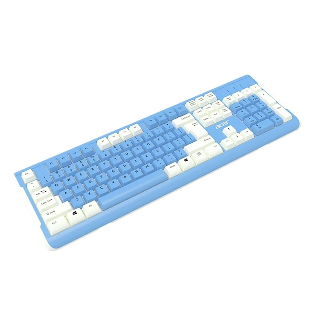 Teclado rosa con cable USB para jugadores, teclas con retroiluminación para ordenadores portátiles, para el trabajo en casa: 4