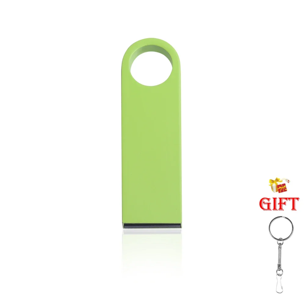 Mini usb-minnen i metall med verklig kapacitet, 128gb st, usb-minnen med hög hastighet , 64gb st, vattentäta usb-minnen i färg, usb-minnen, 32gb st , 16gb 4gb: Gul / 32 mb