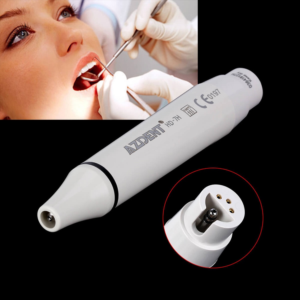 1pc Dental Ultrasonic Scaler Handpiece Detachable Ultrasonic Piezo Scaler Handle for SATELEC DTE Series Device