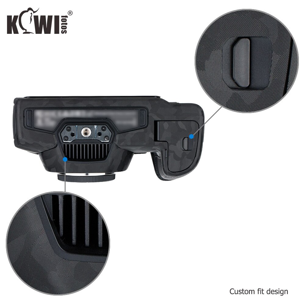 Anti-Scratch Camera Body Cover Film For Blackmagic Pocket Cinema Camera 4K 6K (BMPCC 4K 6K) Skin 3M Sticker Shadow Black