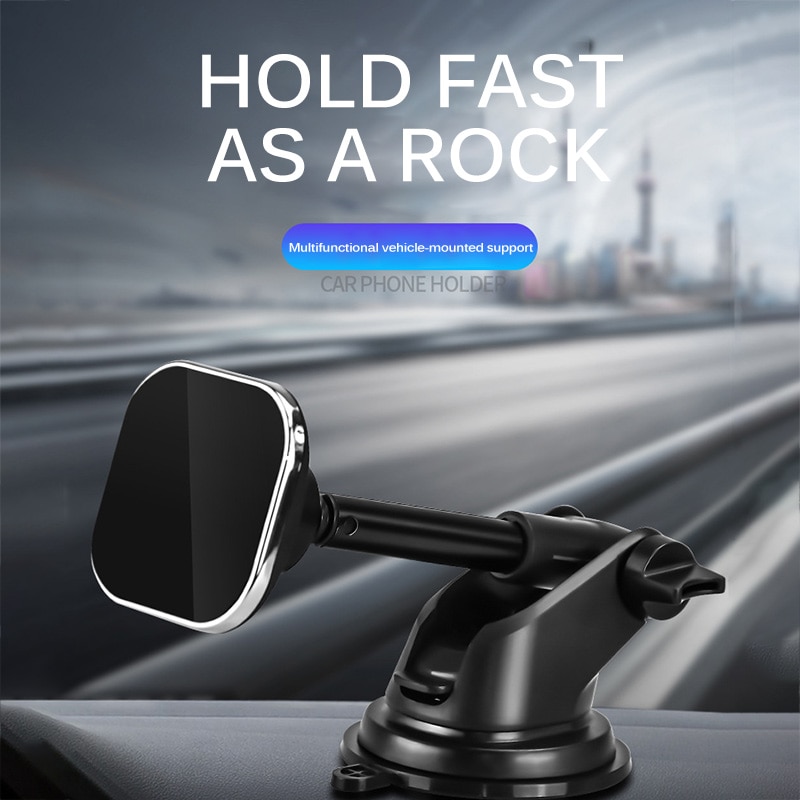 Draaibare Telescopische Magneet Magnetische Mobiele Telefoon Houder Zuig Voor Smartphone Telefoon Bedrijf Cars Automobiles Verstelbare Rack