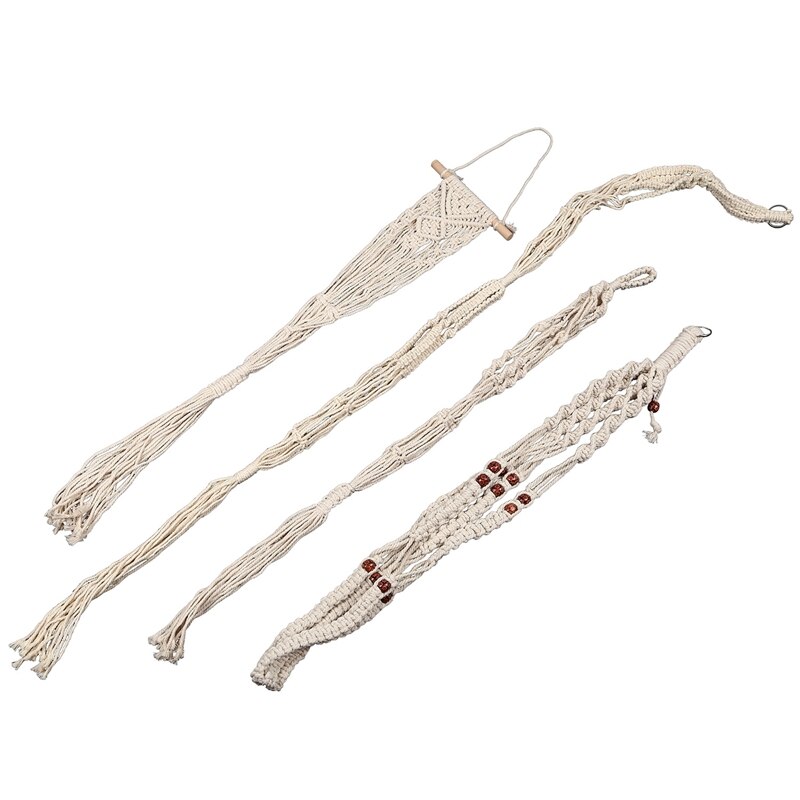 Lot De 5 Anciens Livrets De Motifs Macramé - Pour Cintres, Plantes, Hamac, Décoration Maison, Niveau Avancé