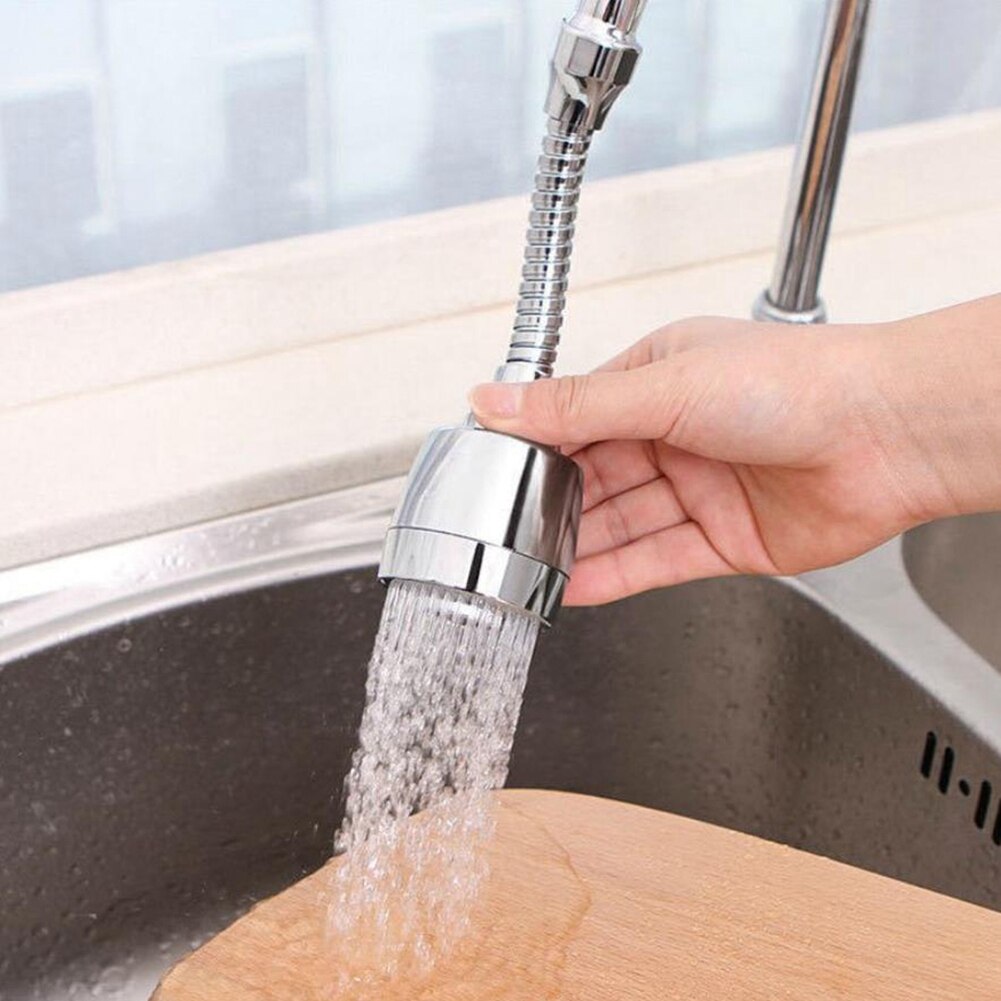 Keukenkraan beluchter gootsteenkraan sproeikop 360 graden draaibaar anti-spat kraan sproeikop vervangende gootsteensproeier