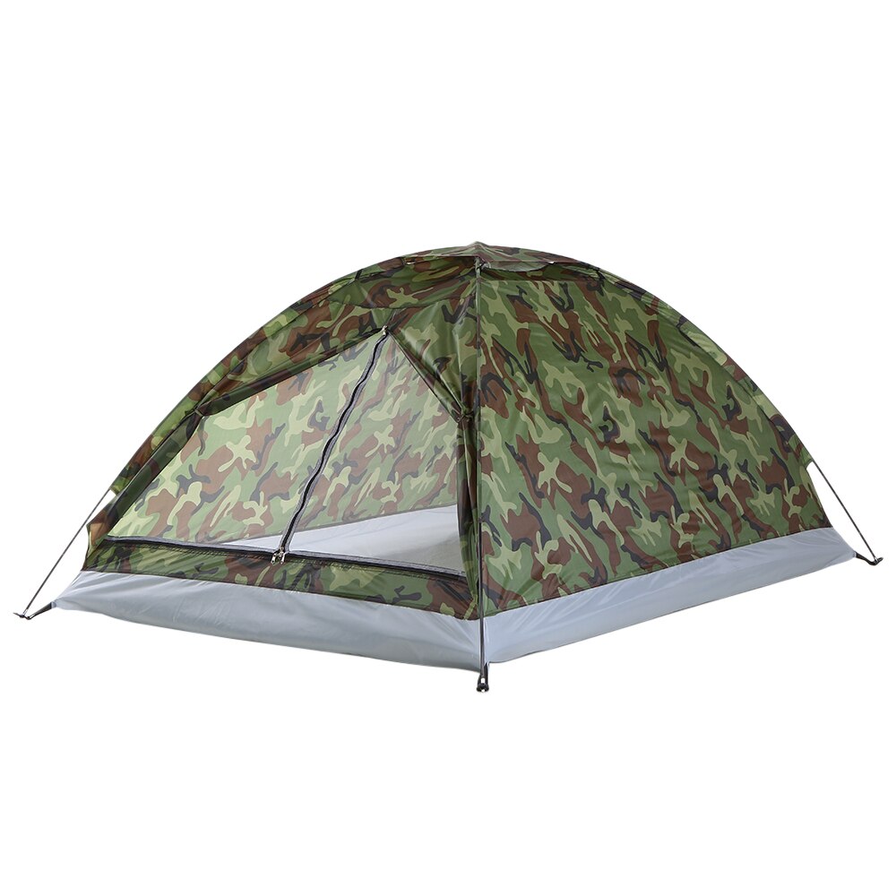 TOMSHOO-tienda de campaña impermeable para 2 personas, 200x130x110cm, pu1000 mm, tela de poliéster, una sola capa, para acampar al aire libre y senderismo