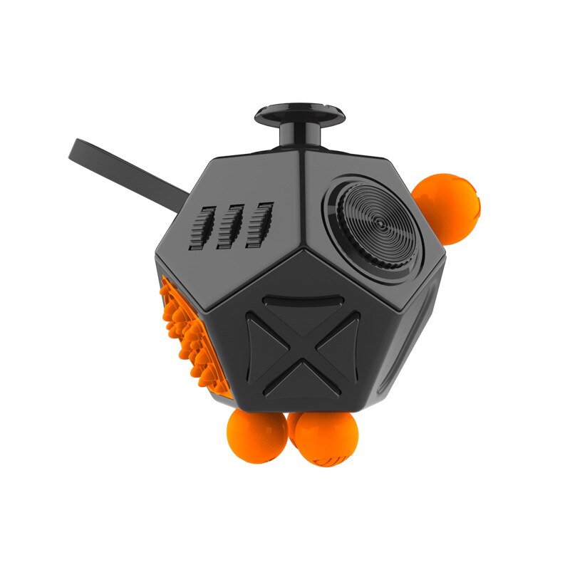 12-Side Fidget Speelgoed Verlicht Stress En Angst Anti Depressie Voor Kinderen En Volwassenen Met Autisme: a1