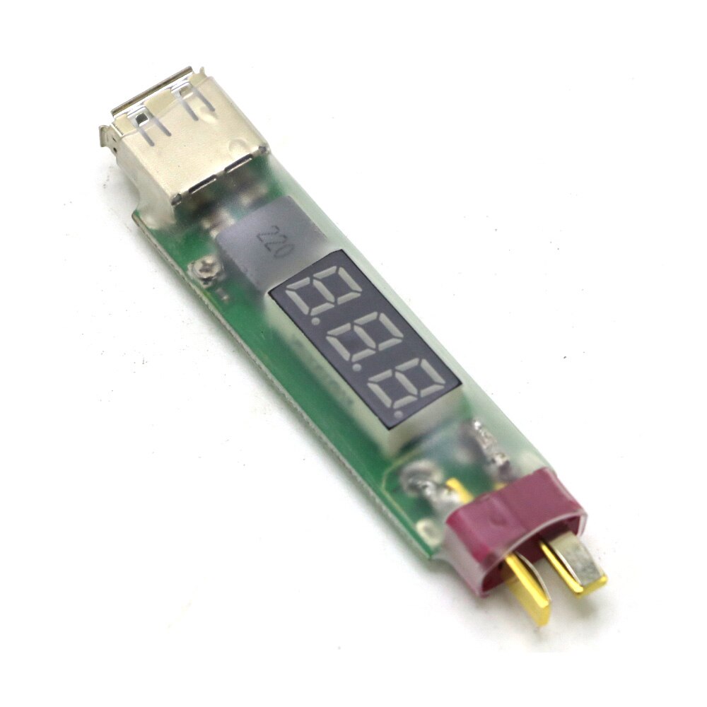 PUNTO DI RICARICA doppio auto USB 12v con display tensione batteria LED